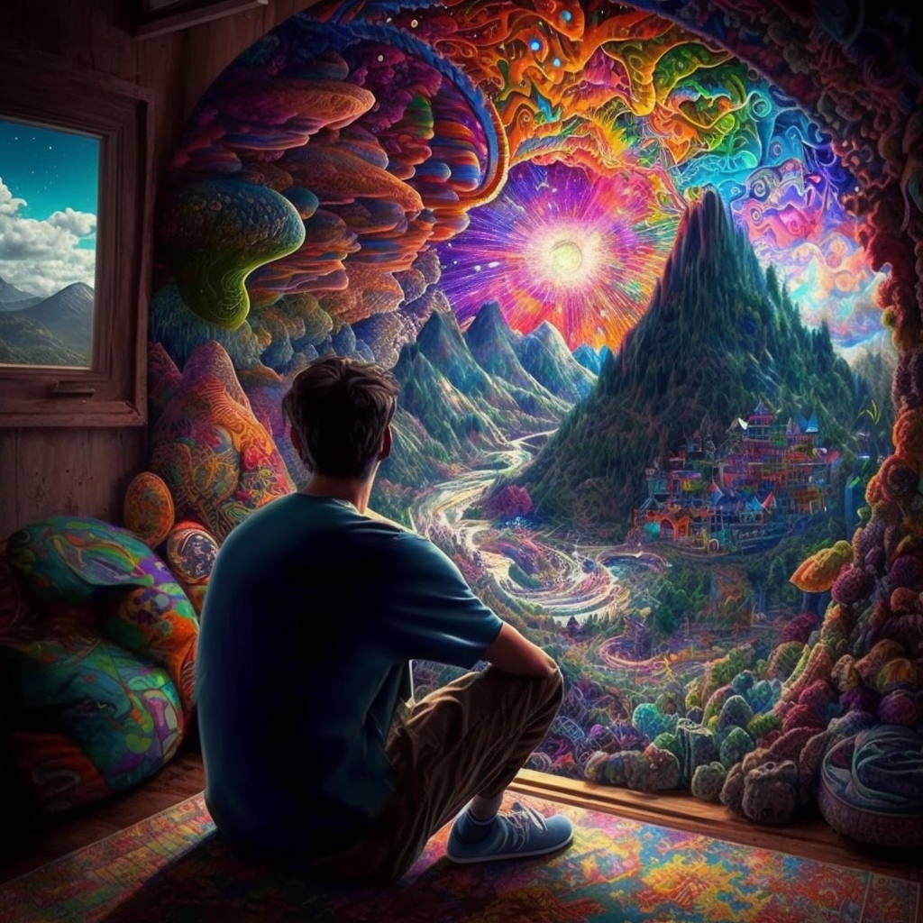Psychedelic Math A Journey Through Time and Psychedelics: The Artistic Evolution of Con ...