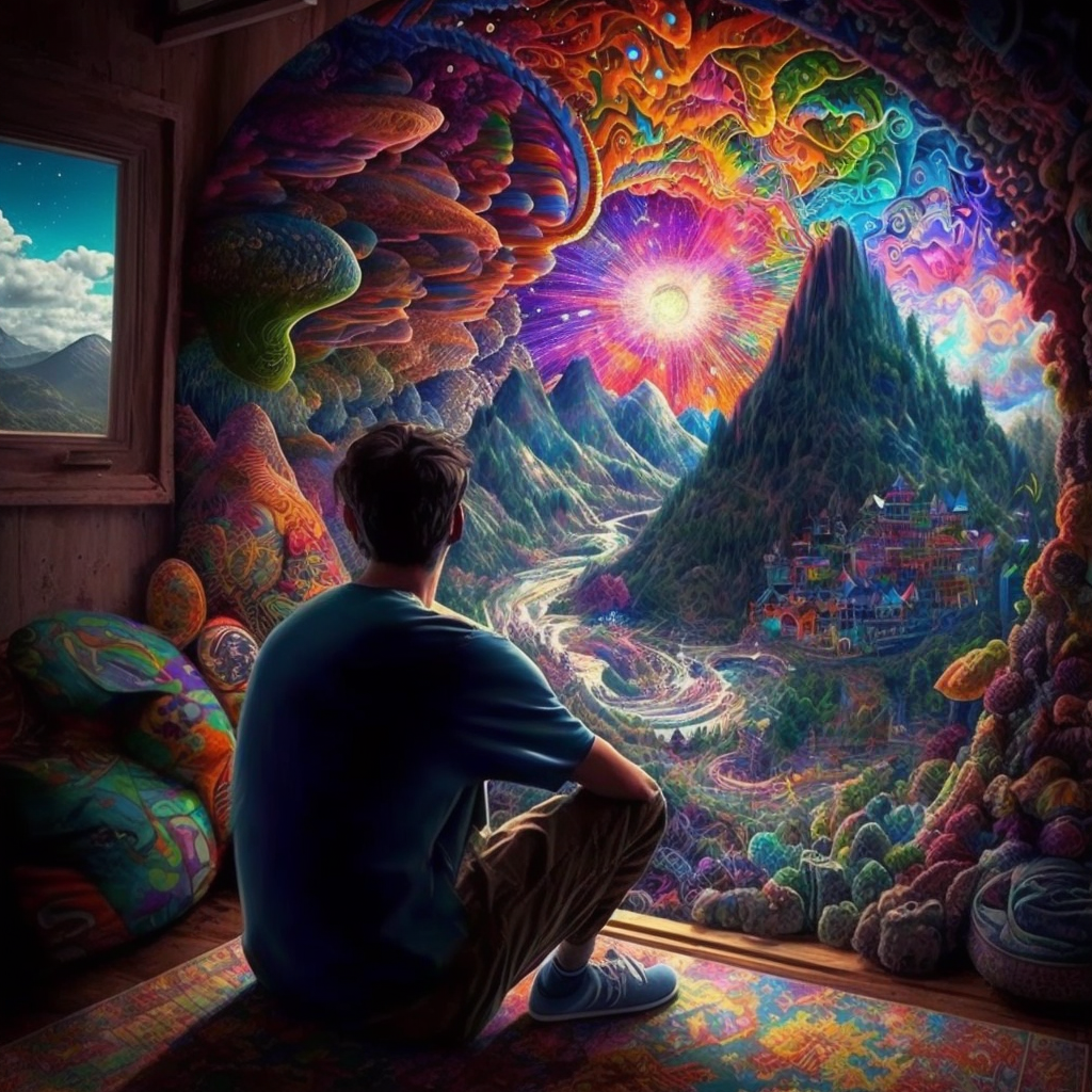 A Journey Through Time and Psychedelics: The Artistic Evolution of Consciousness