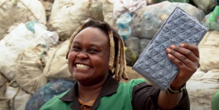 Woman Turns Non-Recyclable Plastic Into Bricks 7 Times Stronger Than Concrete