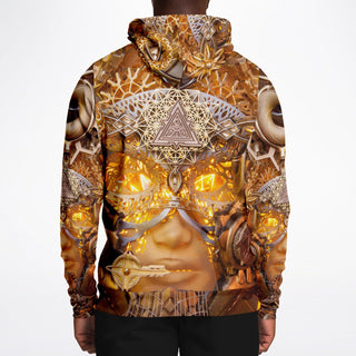 OPEN ANCIENT EYES Fashion Hoodie - LIGHT WIZARD
