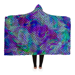 CYAMATICS Hooded Blanket - AOP | ARTDESIGNWORKS