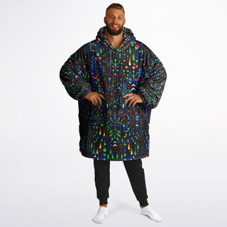 ELEMENTAL JUNGLE Reversible Snug Hoodie - AOP | TAS