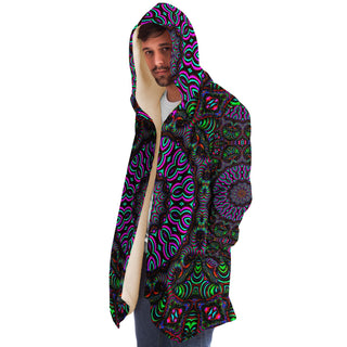 Cyber Stylin - Imran - Microfleece Cloak - AOP