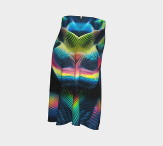 DEPTH PERCEPTION FLARE SKIRT