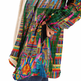 BLOTTER TEMPLE Microfleece Cloak