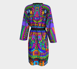 3RD EYE SILK TWILL PEIGNOIR