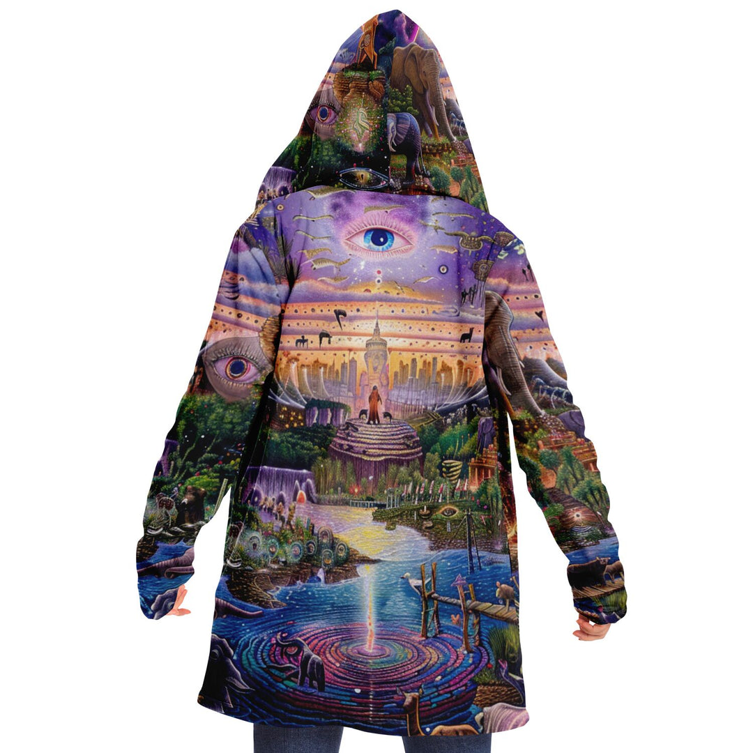 aya vision Microfleece Cloak - Acidmath AI