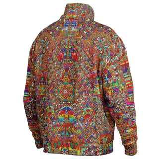 MANDALA Heavyweight Oversized Quarter Zip Sweatshirt - LACHLAN WARDLAW