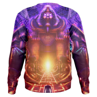 KEY IS WITHIN Fashion Sweatshirt - SALVIA DROID