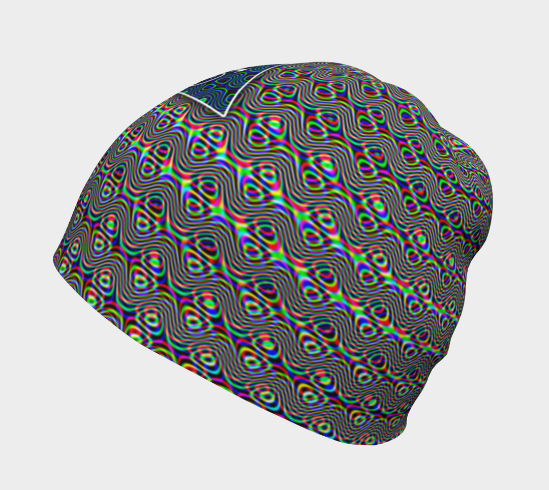 AcidMath Psych Waves | Beanie | PatternNerd