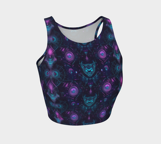 NEON BEARS CROP TOP