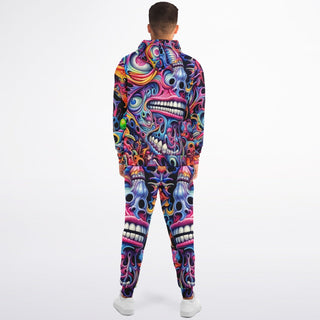 FEELING HIGH Fashion Ziphoodie & Jogger - ACIDMATH AI