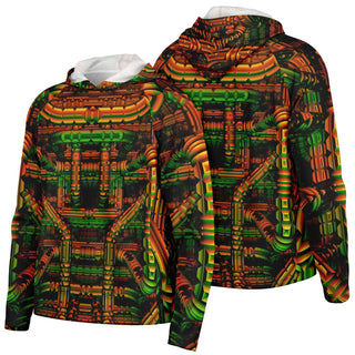 ACIDCOASTER Men's Long Sleeve Hooded Performance Shirt