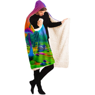 LSD Hooded Blanket - ACIDMATH AI