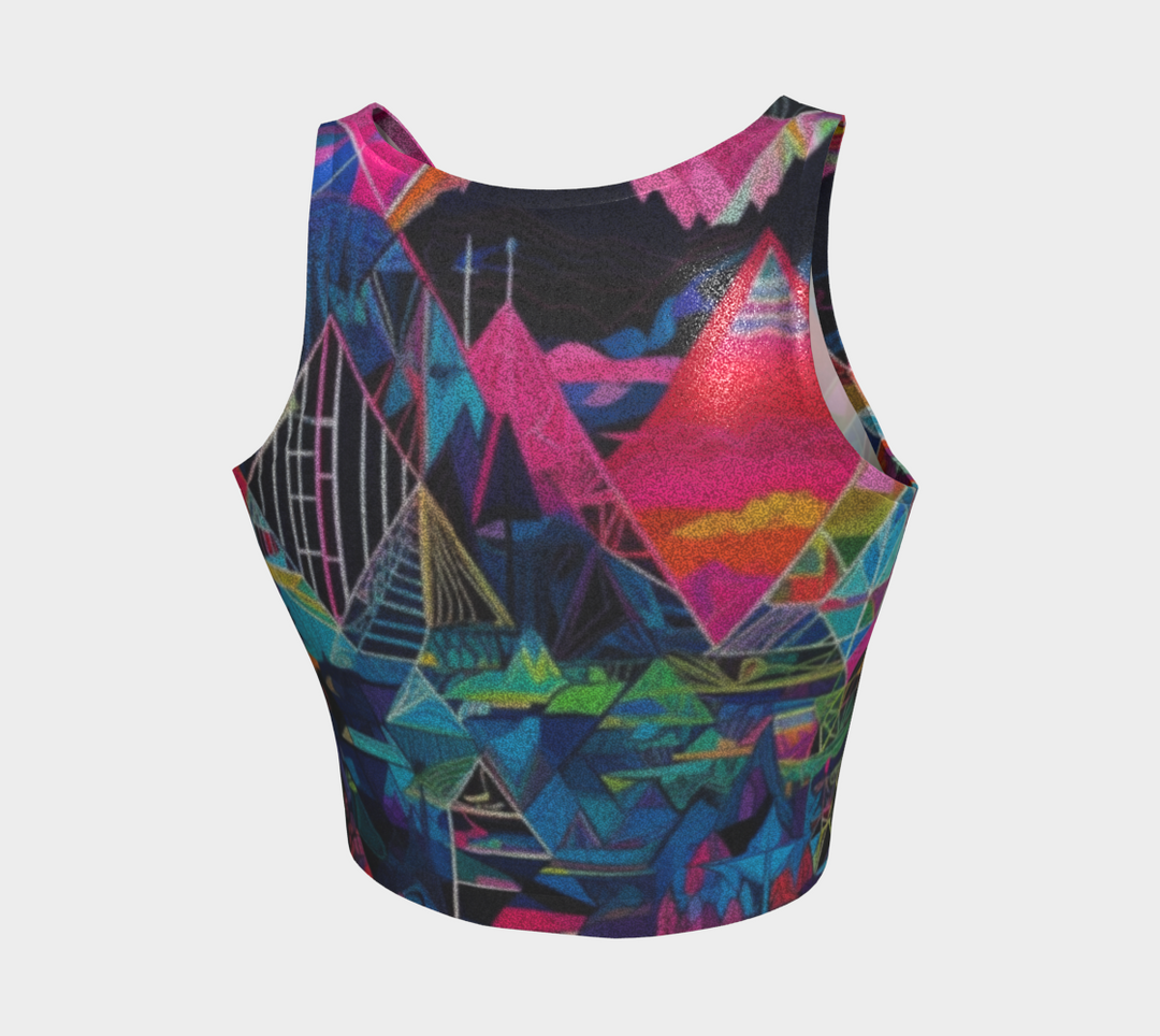 TROPICAL CROP TOP | ACIDMATH AI