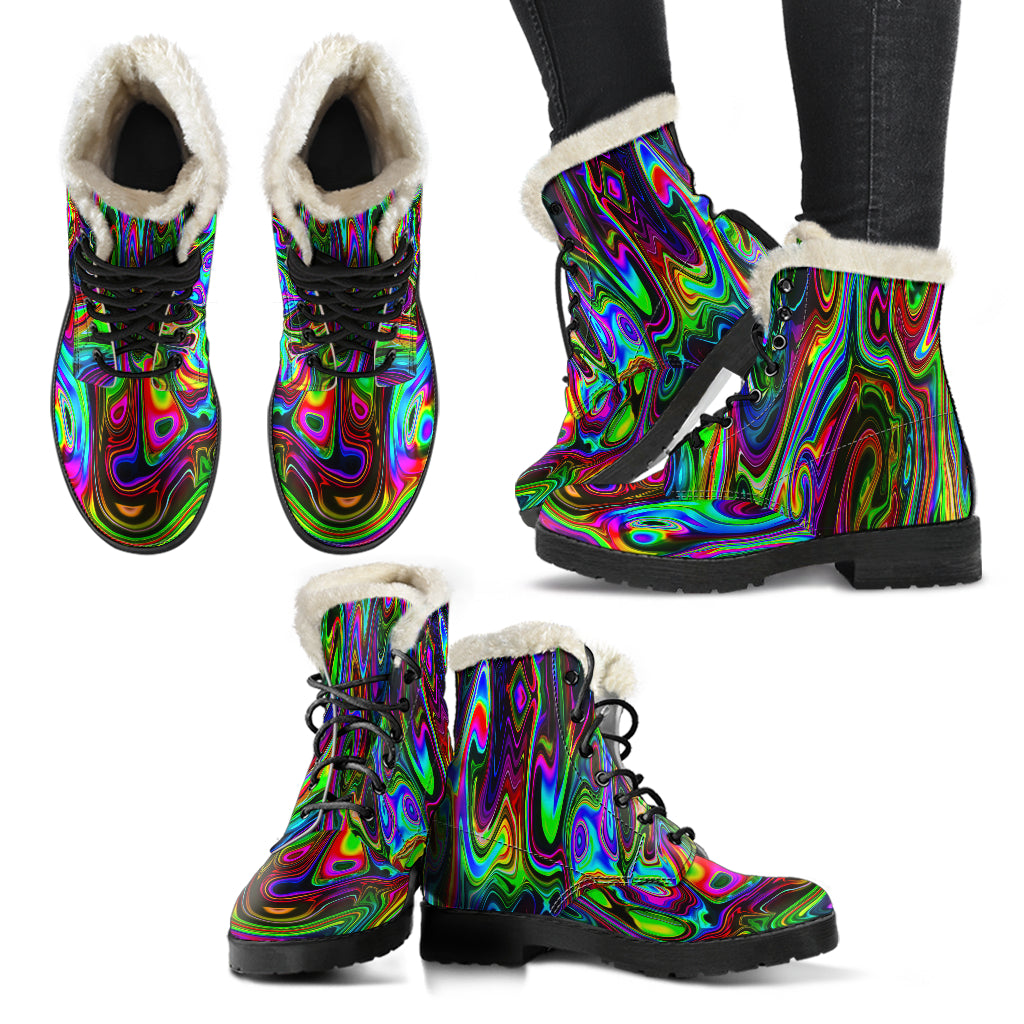 Rainbow Healing Leather Boots store