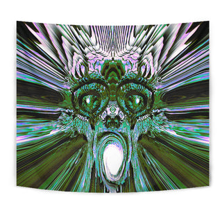 Breaking Through (Green) | Tapestry | Makroverset