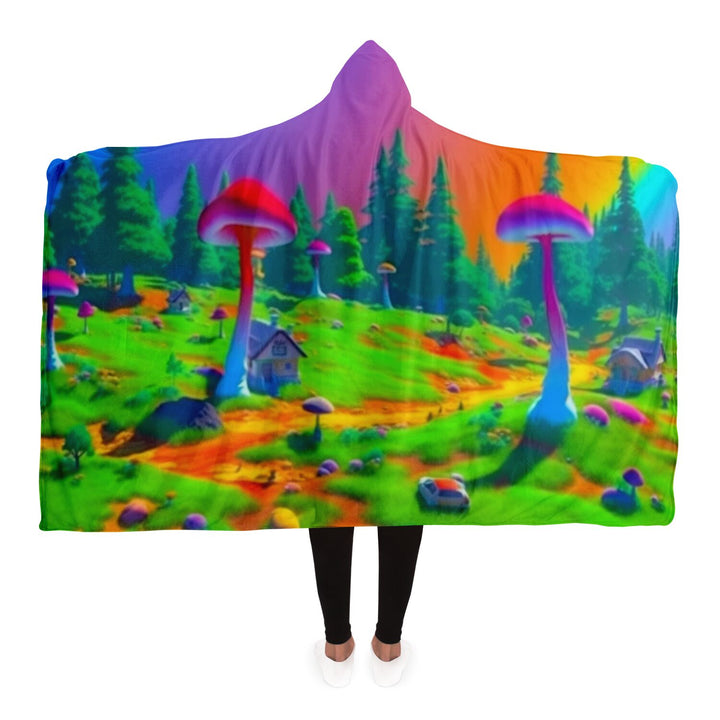 LSD Hooded Blanket - ACIDMATH AI