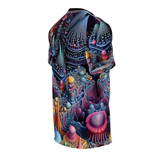 PLAYGROUND Unisex Cut & Sew Tee (AOP) | ACIDMATH AI