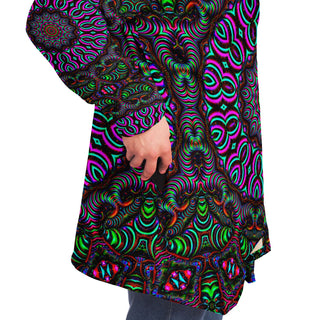 Cyber Stylin - Imran - Microfleece Cloak - AOP
