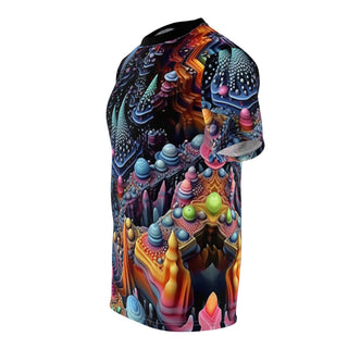 PLAYGROUND Unisex Cut & Sew Tee (AOP) | ACIDMATH AI