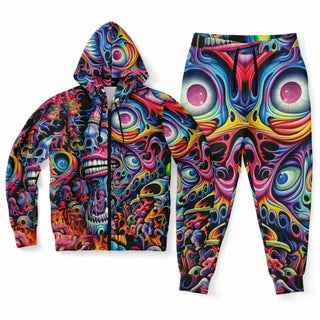 FEELING HIGH Fashion Ziphoodie & Jogger - ACIDMATH AI