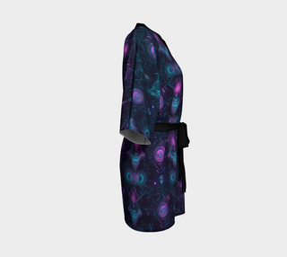 NEON BEARS KIMONO ROBE