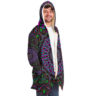 Cyber Stylin - Imran - Microfleece Cloak - AOP