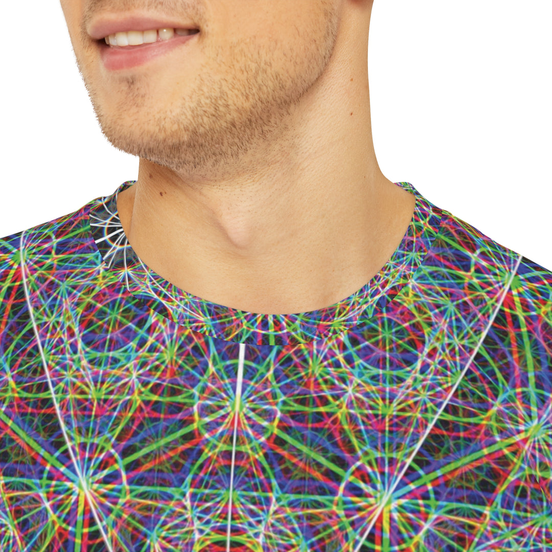 Metatrons Chromatic | Men's Polyester Tee | PatternNerd