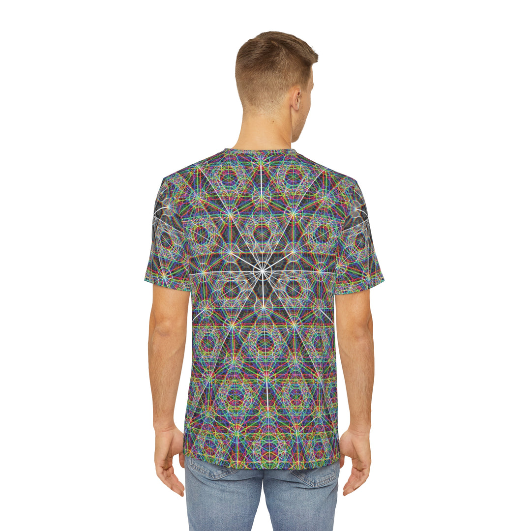 Metatrons Chromatic | Men's Polyester Tee | PatternNerd