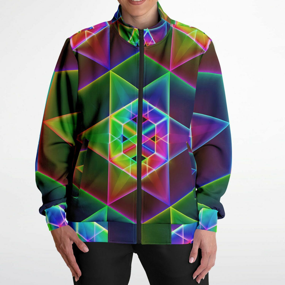 GEO NET Track Jacket - PSYCHEDELIC POUR HOUSE