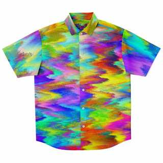 SATURATION Short Sleeve Button Down Shirt - ROBERT HRUSKA