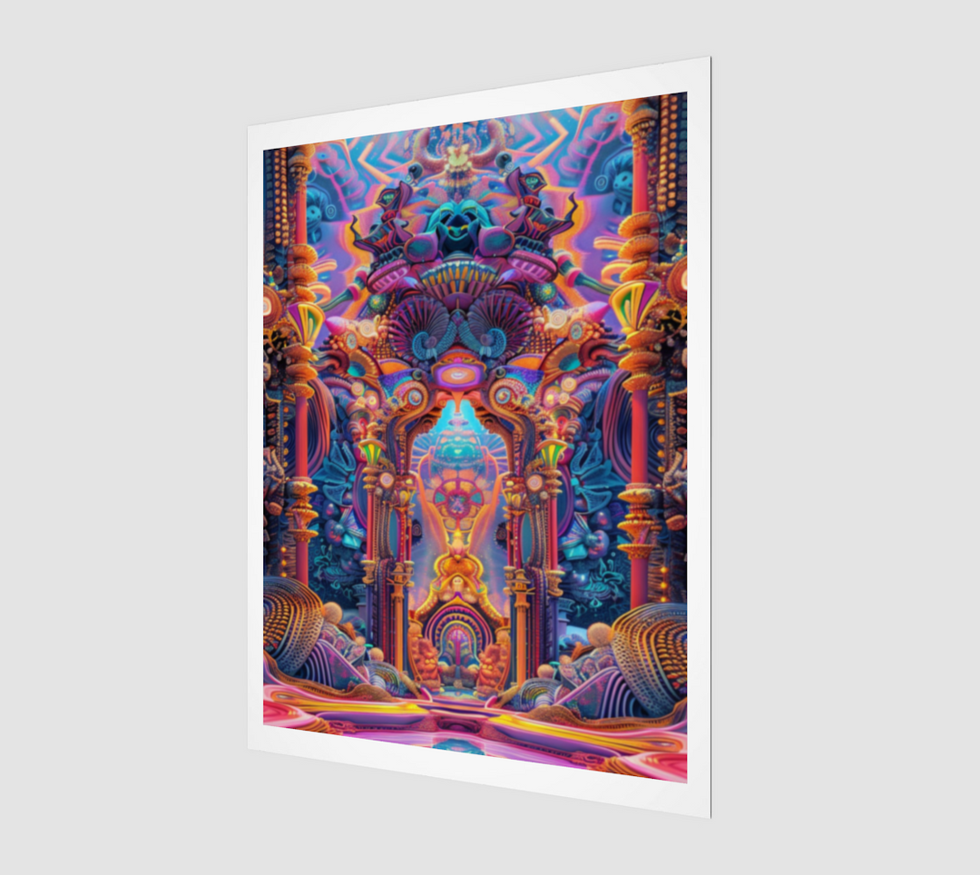 ACID PALACE PRINT | ACIDMATH AI