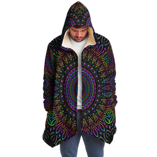 Galactic Gasoline - Imran Microfleece Cloak - AOP