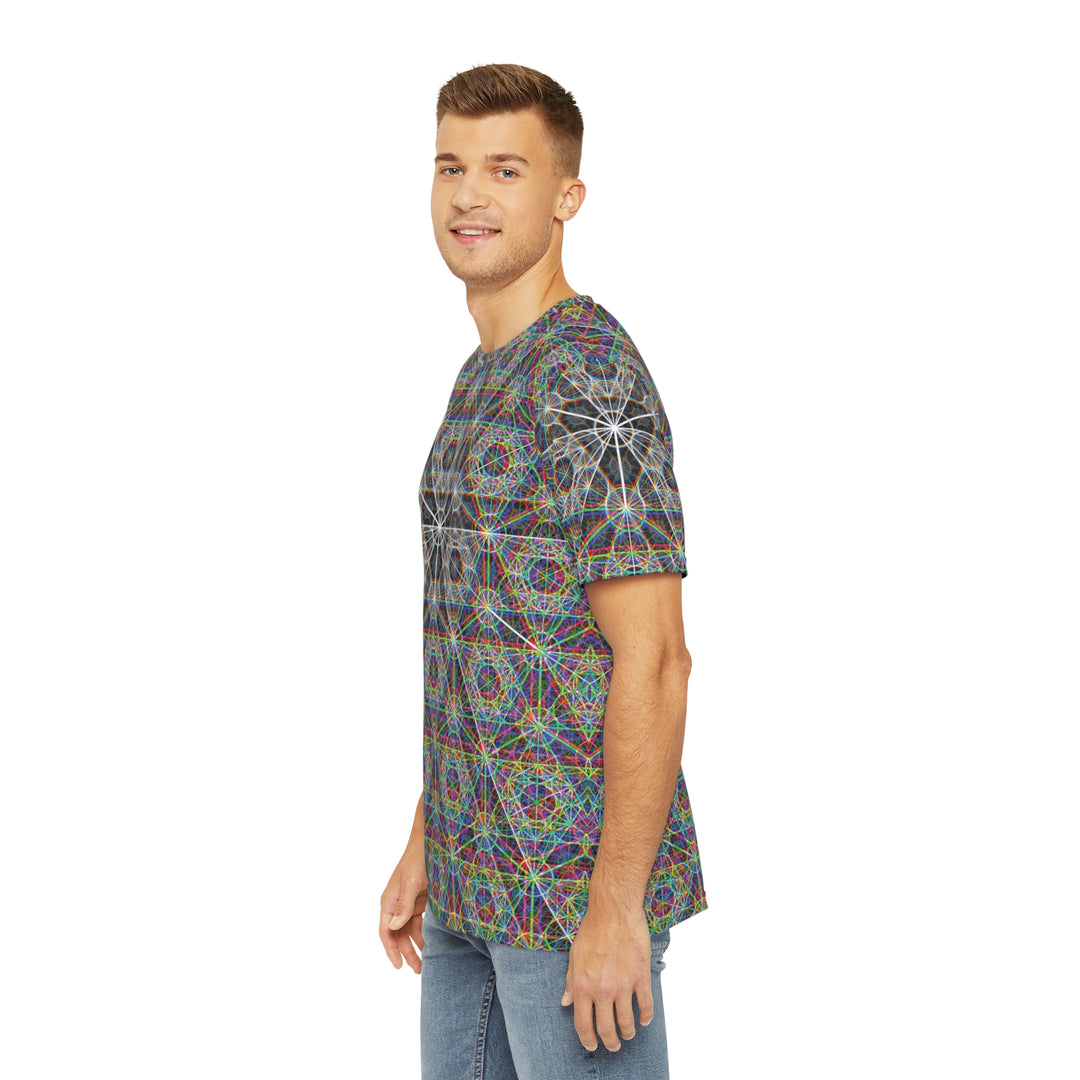 Metatrons Chromatic | Men's Polyester Tee | PatternNerd