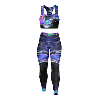 DEPARTURE Padded Sports Bra & Leggings - MALA VIDA