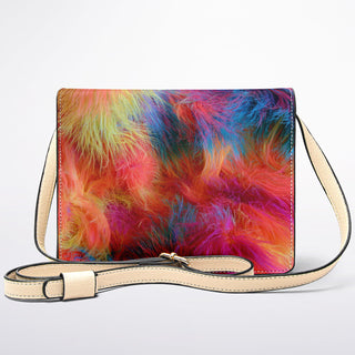 FLUFFLES Crossbody Flap Bag