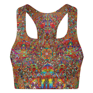 MANDALA Padded Sports Bra - LACHLAN WARDLAW