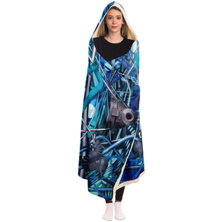 BLUE LAGOON Hooded Blanket - Light Wizard