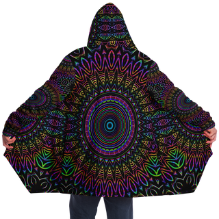 Galactic Gasoline - Imran Microfleece Cloak - AOP