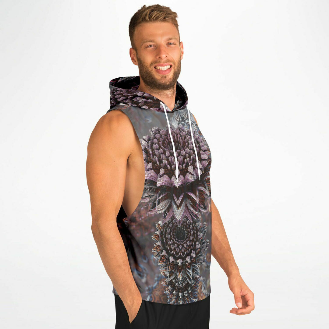 CONVERGENCE Fashion Drop Armhole Hoodie - FRACTUALLY