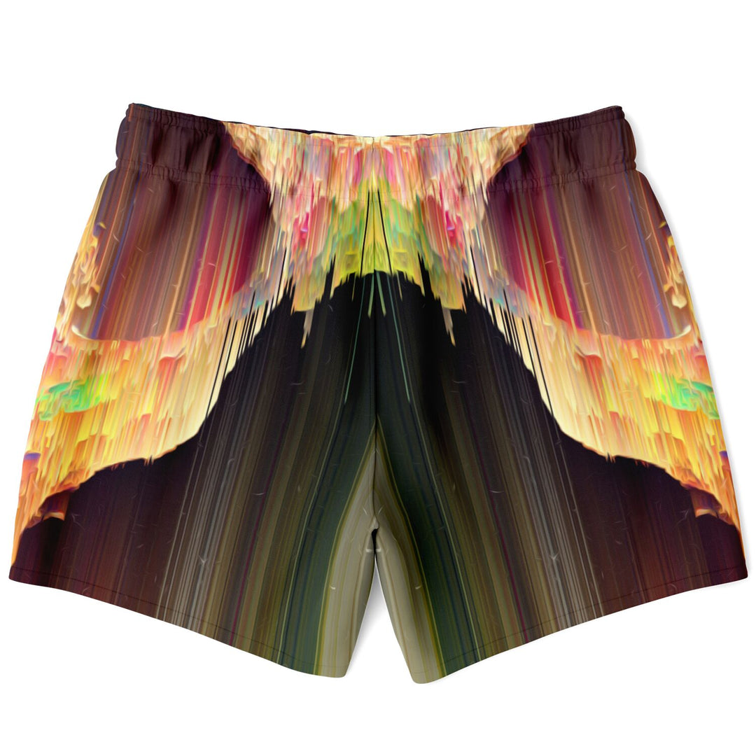 SPACE ECLIPSE Swim Trunks Men - PSYCHEDELIC POUR HOUSE