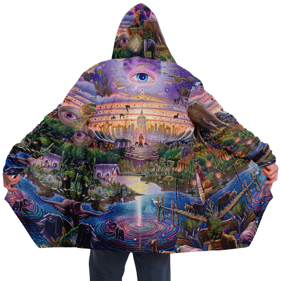 aya vision Microfleece Cloak - Acidmath AI