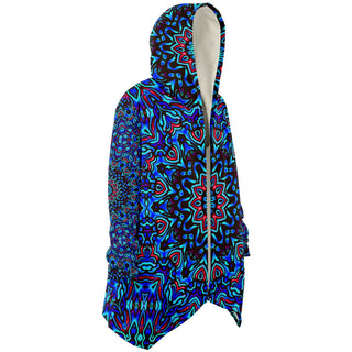 Ocean Flow - Imran -Microfleece Cloak - AOP