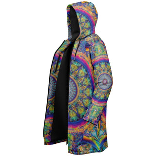 CIRCULAR SPACE Zipper Cloak