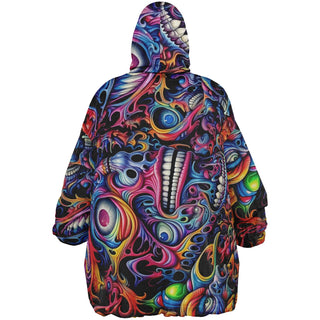 DEEP ACID TRIP Reversible Snug Hoodie