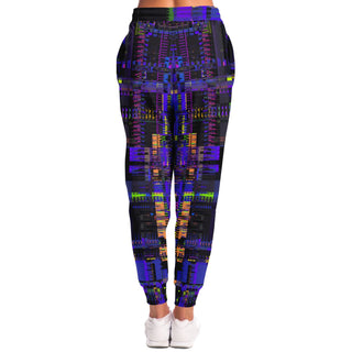PURPLE GLITCH Athletic Jogger - HUBERT S