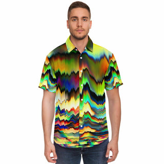 COLORS Short Sleeve Button Down Shirt - Robert Hruska