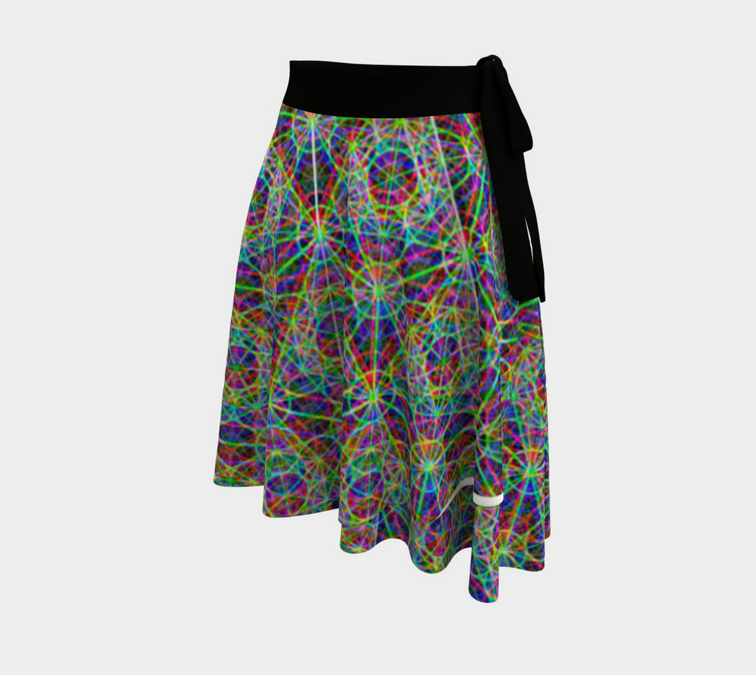 Metatrons Chromatic | Wrap Skirt | PatternNerd