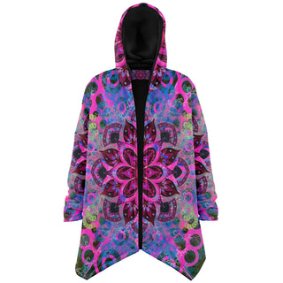 Nova Mandala Microfleece Cloak - Cameron Gray